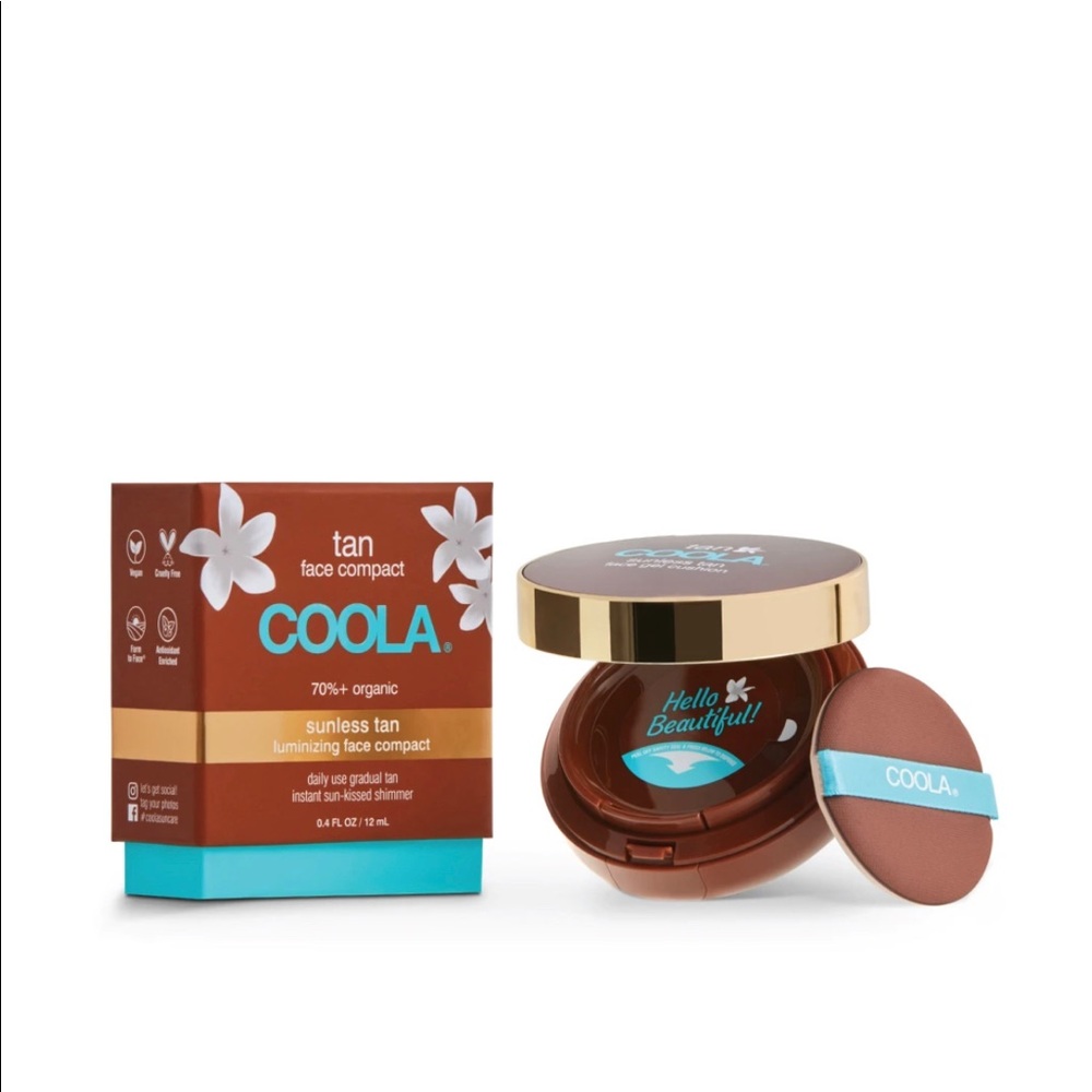 Coola sunless tan luminizing face compact
